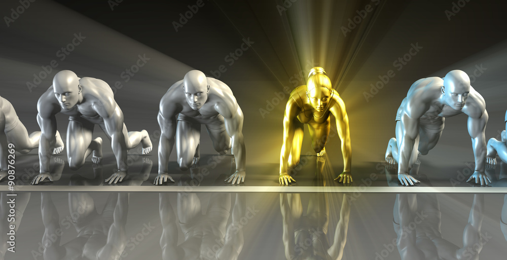 Obraz premium Workplace Gender Equality