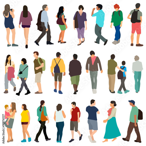 Vector people collection