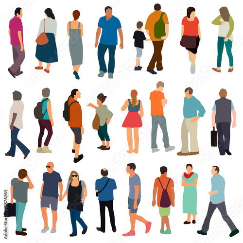 Vector people collection