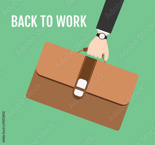 back to work