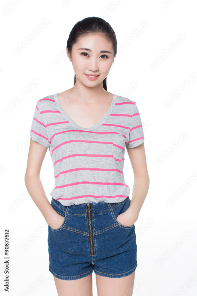 Fototapeta premium beautiful chinese model
