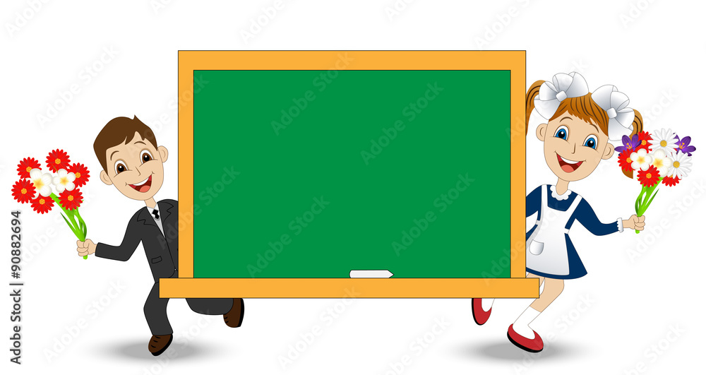 funny babies with flowers and school Board funny babies with flowers and school Board