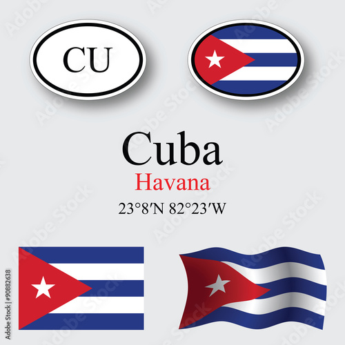 Free Download cuba icons set - GFXLoad