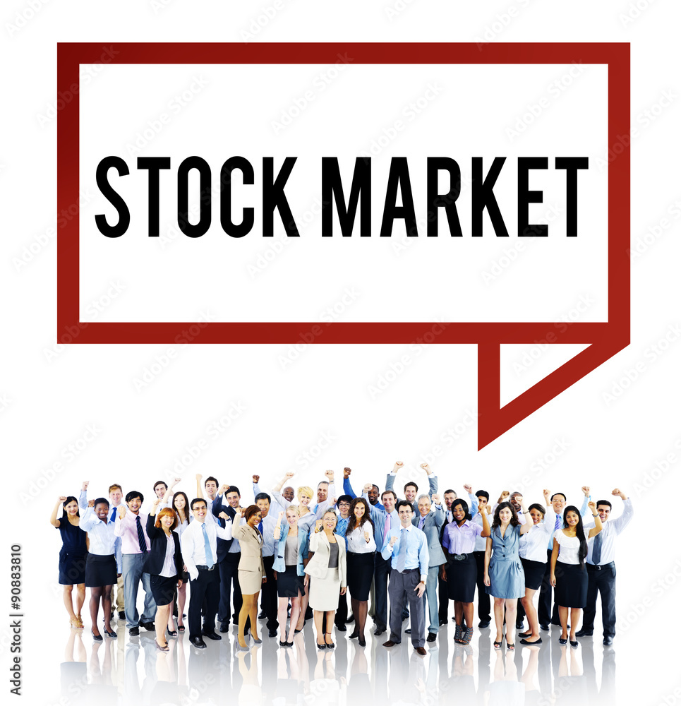 Stock Market Exchange Financial Investment Economy Concept Stock Market Exchange Financial Investment Economy Concept