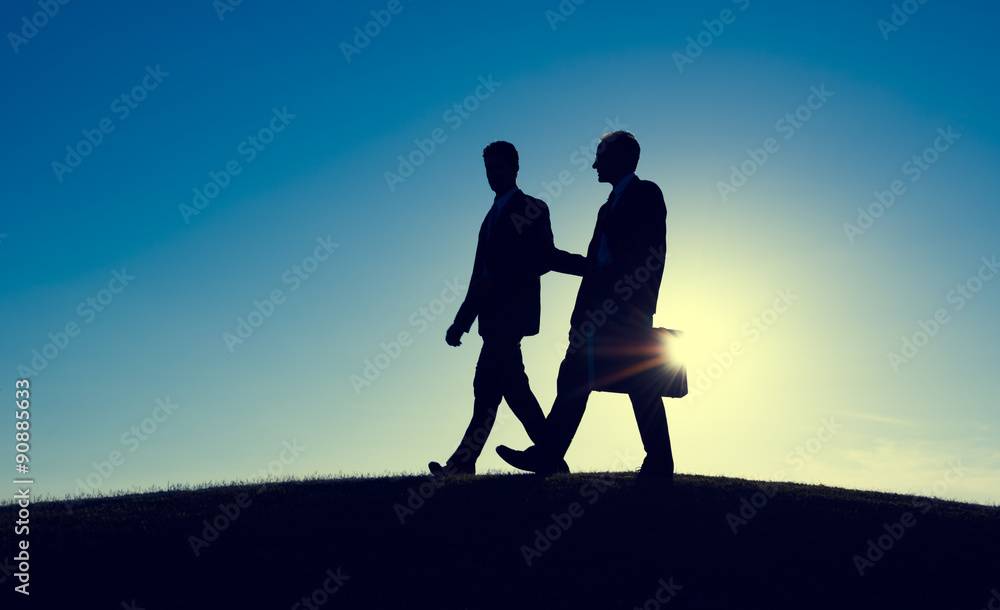 Businessmen Consultant Discussion Talking Partnership Concept