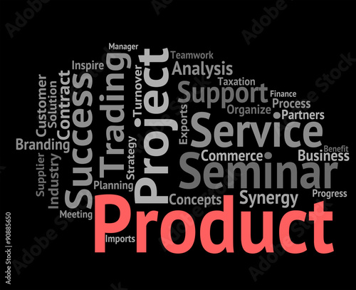 Product Word Shows Words Stocks And Goods