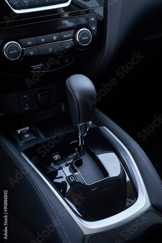 automatic transmission on a dark background