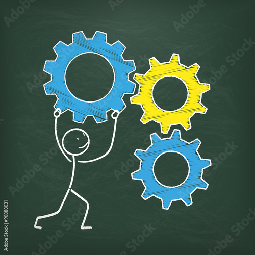 Stickman Gear Zeit fuer Neues