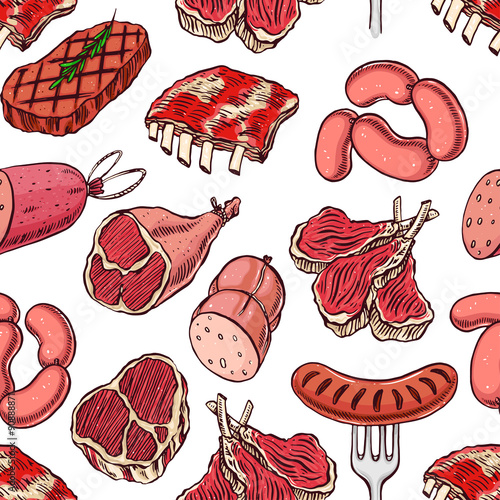 seamless meat products