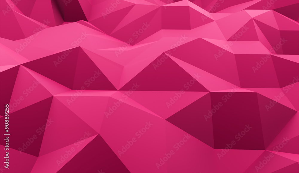 Obraz premium Triangle background concept rendered