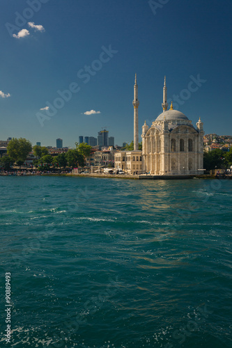Ortakoy Buyuk Mecidiye Mosque in Istanbul