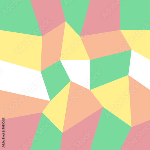 Abstract triangle background different colored stylish