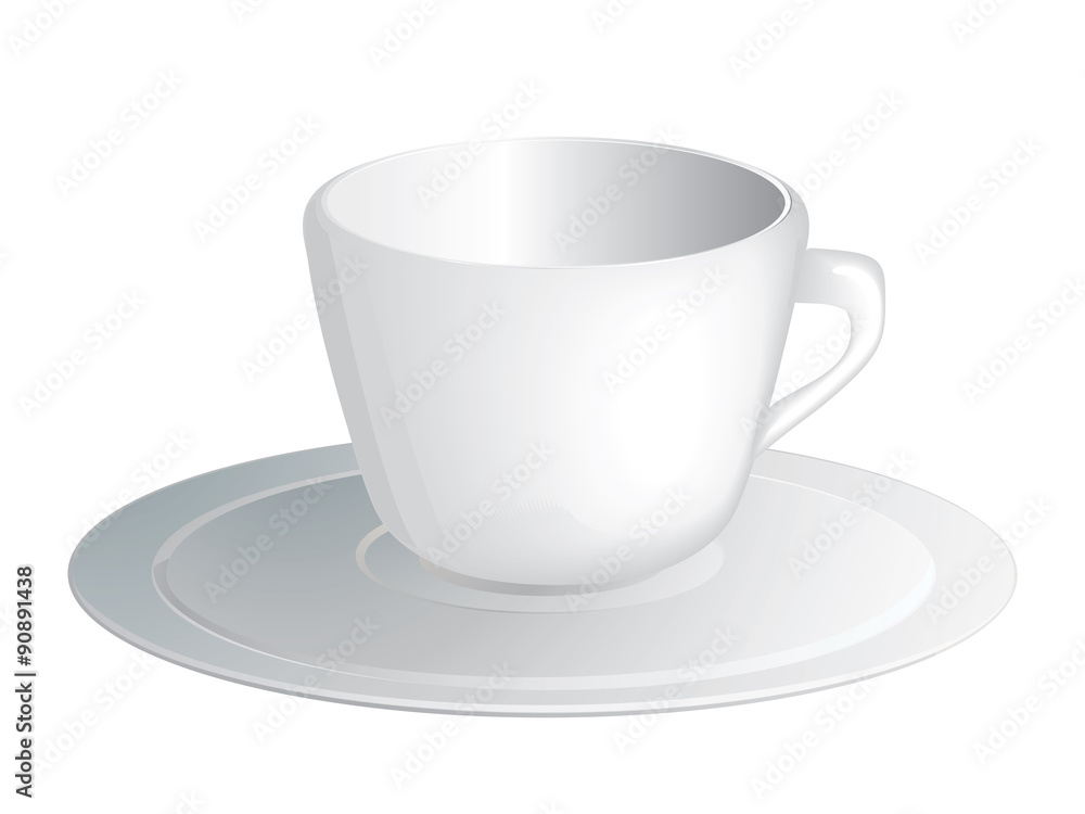 3D stylized Coffee cup, vector illustration 3D stylized Coffee cup, vector illustration