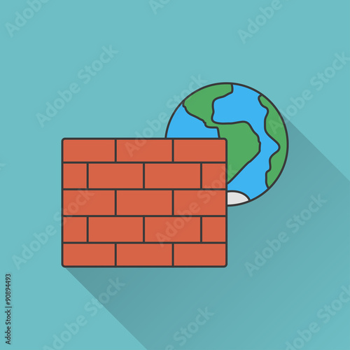 icon of firewall