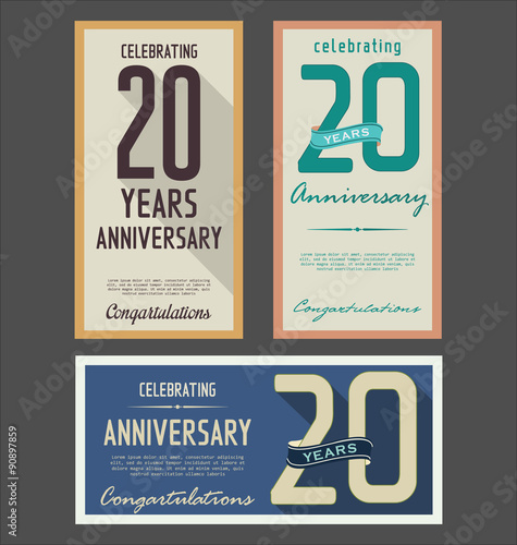 Anniversary background