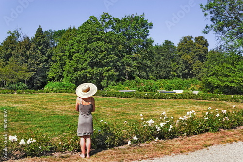 Obraz na płótnie Buckow, Schlosspark w salonie