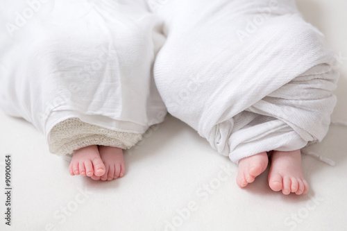 Fotografie Petits pieds de jumeaux