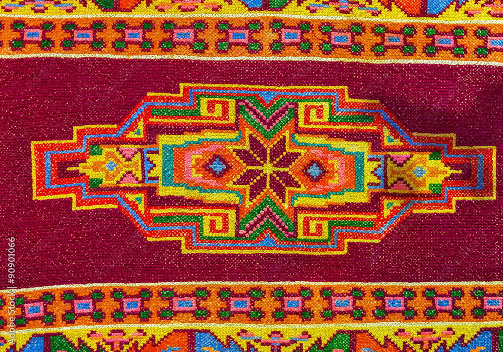 ornament pattern rug background