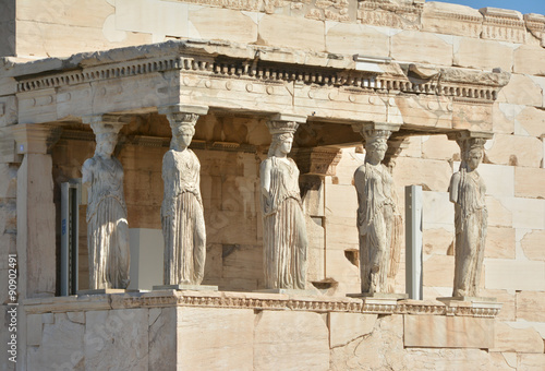 the Porch of Caryatids