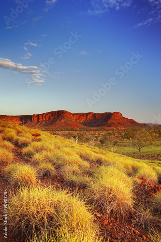 Australian landscape in Purnululu NP, Western Australia