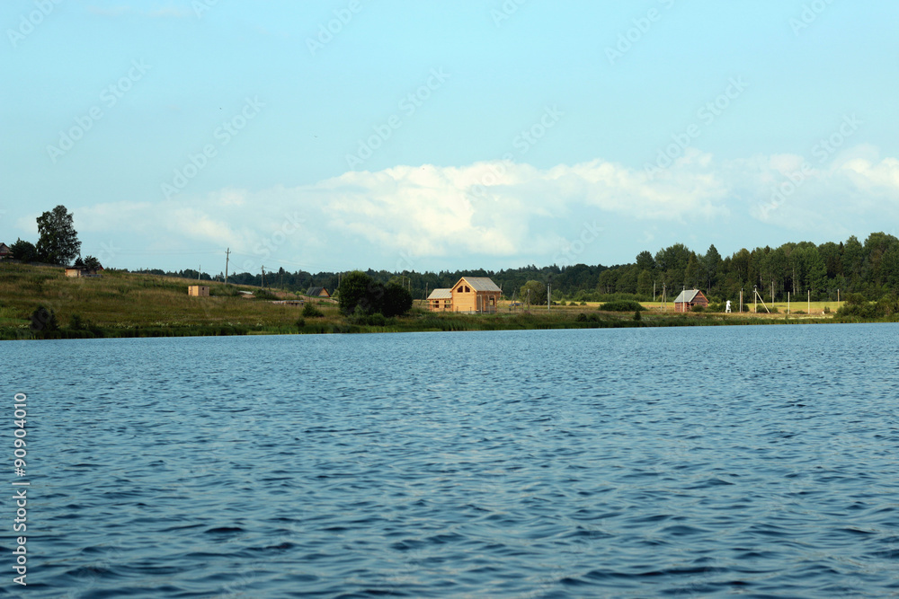 landscape in lake
