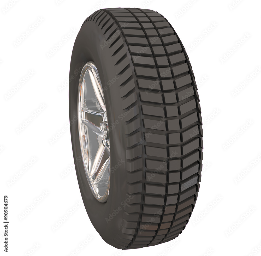 Wheel Tire Side View Car Vehicle Automotive Driving Wheel Tire Side View Car Vehicle Automotive Driving