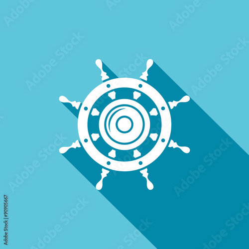 Helm icon. Vector Illustration.