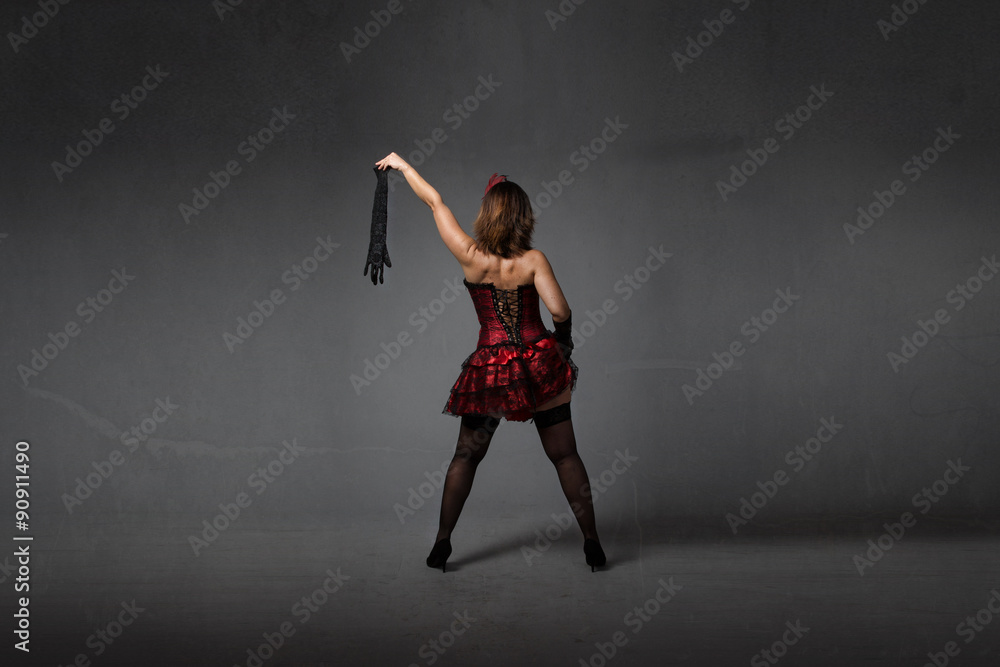 burlesque dancer with socks on hand burlesque dancer with socks on hand