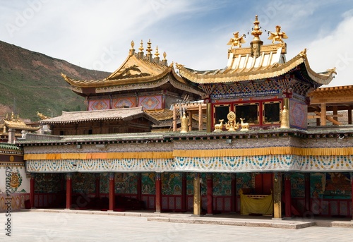 Tongren monastery or Longwu Monastery  China