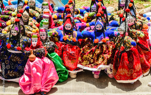 Traditional dolls from Cappadocia, Turkey