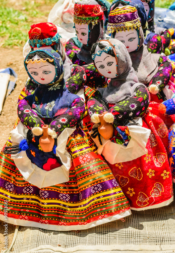 Traditional dolls from Cappadocia, Turkey