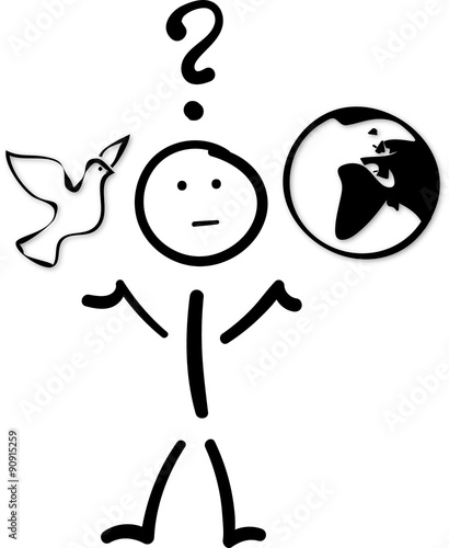 Stickman World peace in question