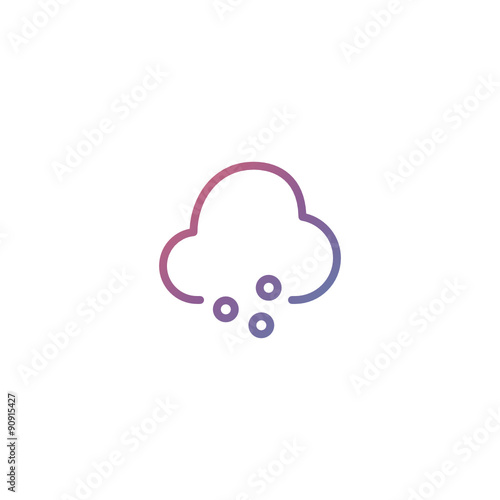 Cloud with Hail