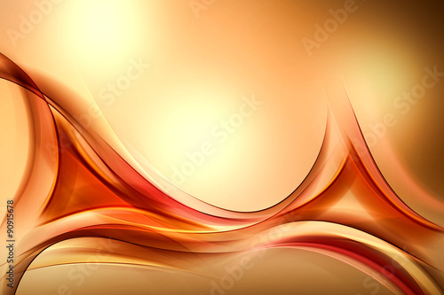 Awesome Modern Gold Abstract Design