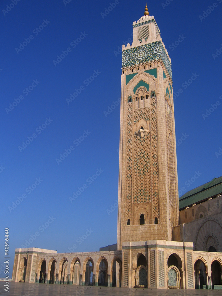 mosquée minaret hassan 2 Casablanca Maroc