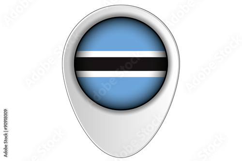 3D Map Pointer Flag Illustration of the country of Botswana Free Download 3D Map Pointer Flag Illustration of the country of Botswana - GFXLoad