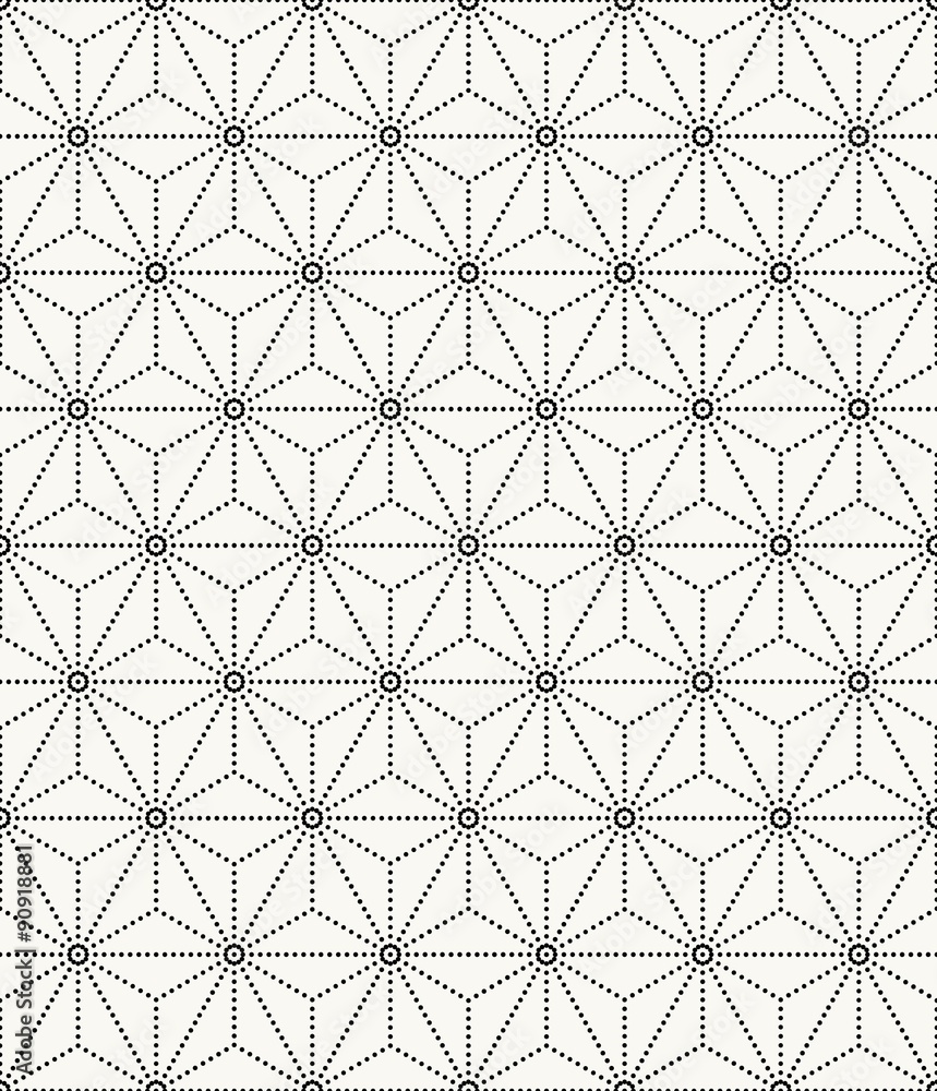 Vector seamless texture. Modern abstract background. Repeating geometric pattern stars inscribed in a hexagon. Vector seamless texture. Modern abstract background. Repeating geometric pattern stars inscribed in a hexagon.