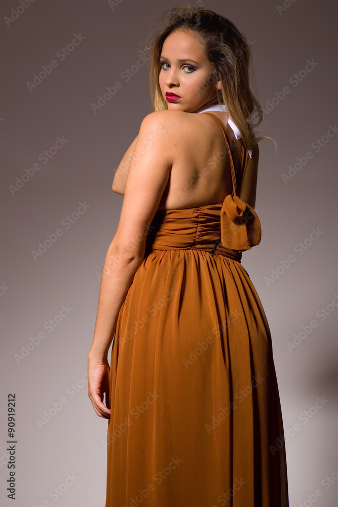 Fototapeta premium fashion girl