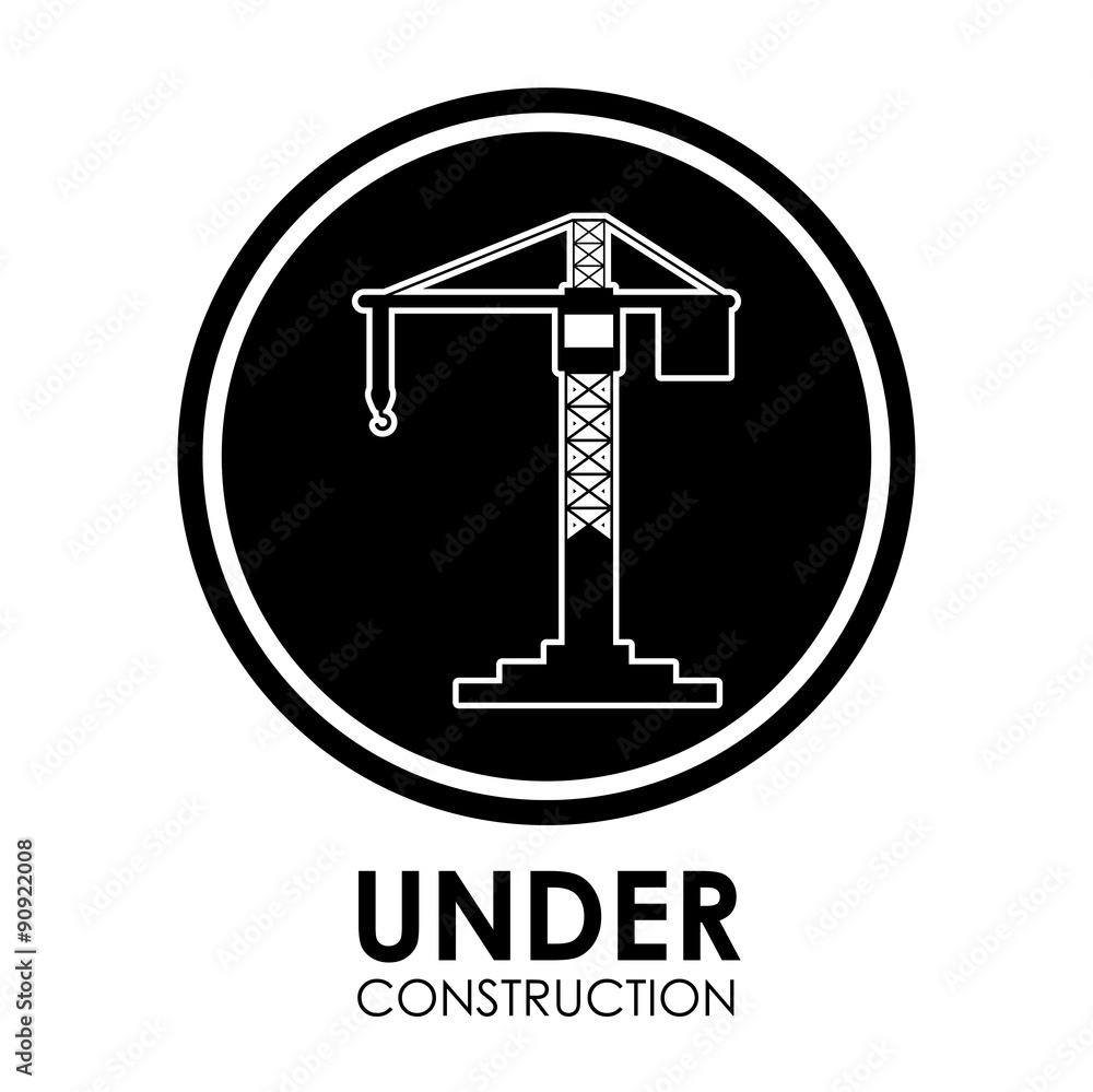 Under construction design Under construction design