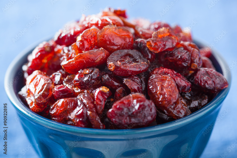 dried cranberries in a bowl dried cranberries in a bowl