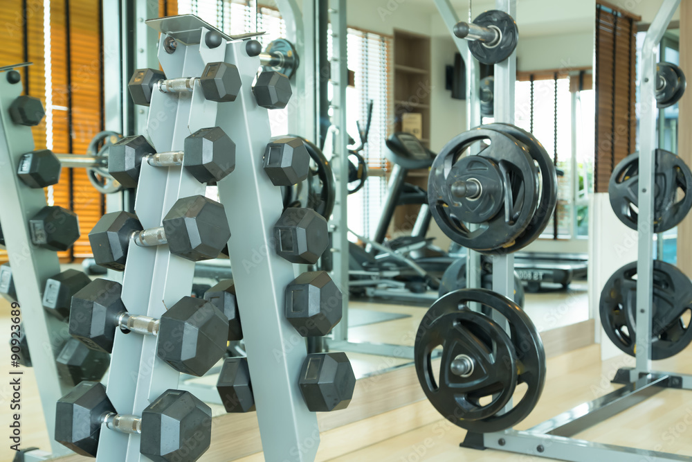 Fototapeta premium dumbbells