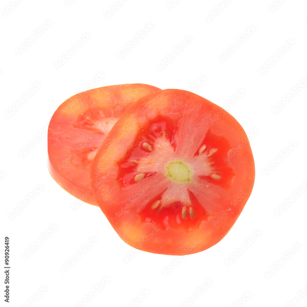 Fresh tomato isolated on white background Fresh tomato isolated on white background