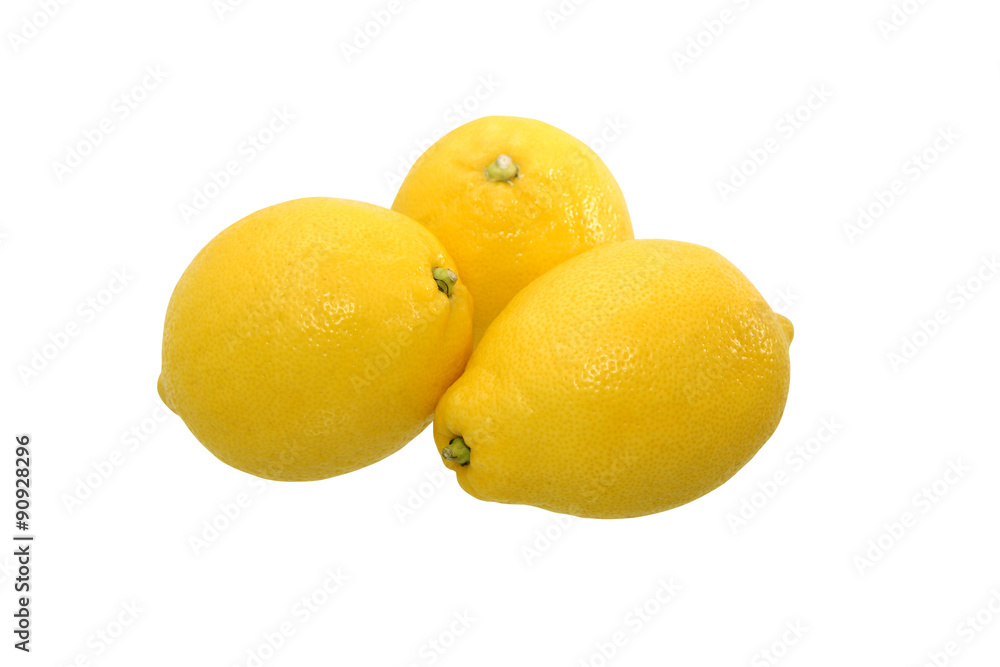 Lemons On White Lemons On White