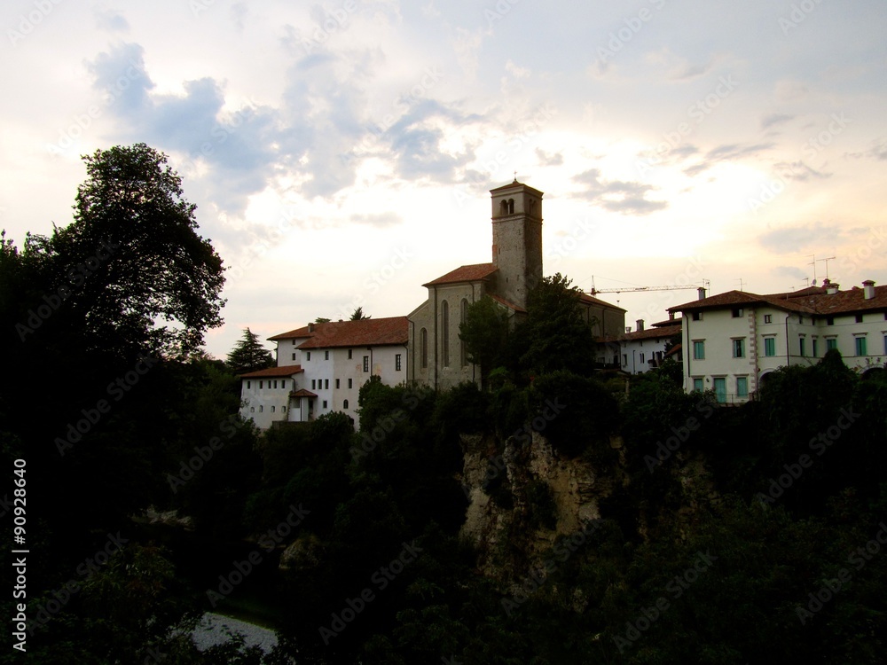 View from the Devil's Bridge, Cividale del Friuli, Italy View from the Devil's Bridge, Cividale del Friuli, Italy