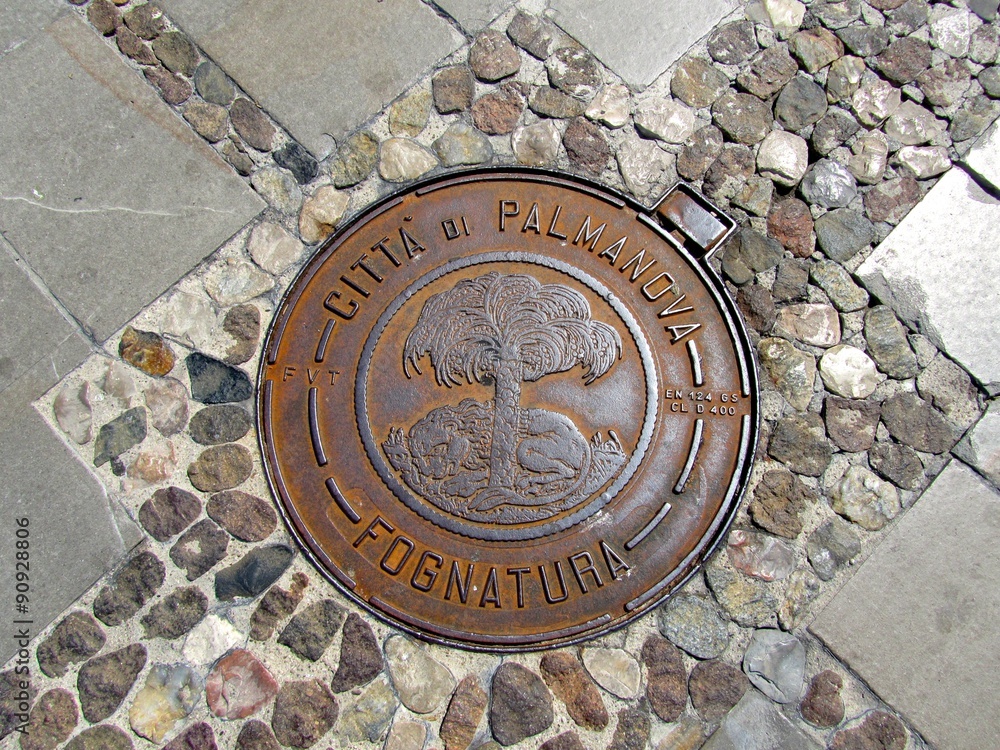 City emblem of Palmanova