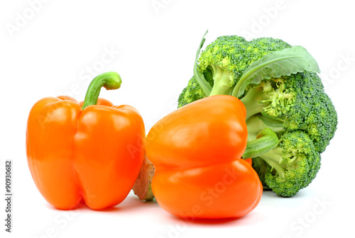  peppers and broccoli
