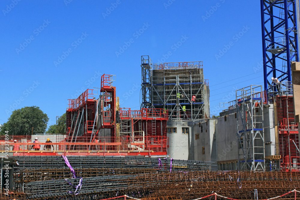 Fototapeta premium chantier de construction