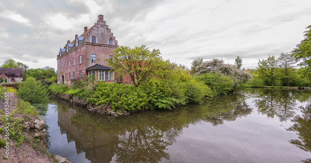Gamla Kulla Gunnarstorp Castle Panorama Gamla Kulla Gunnarstorp Castle Panorama