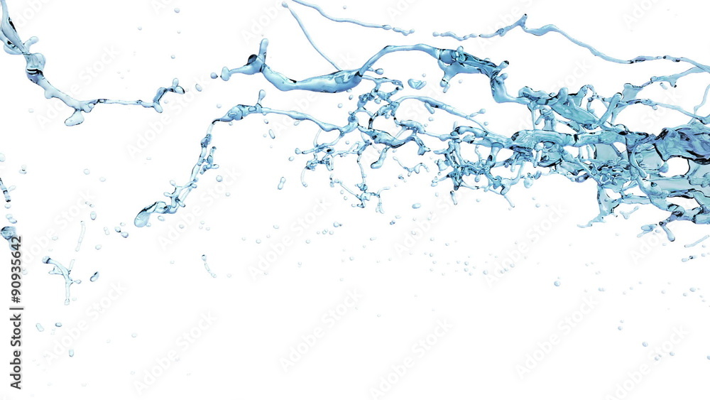 Falling Water Drops. Fast motion. Falling Water Drops. Fast motion.