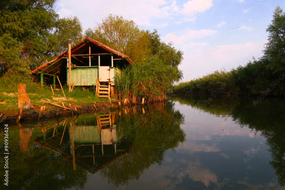 Fototapeta premium Danube Delta landscape